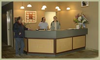 Heritage Hotel staff interacting with guests