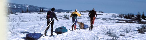 Skiing in Norman Wells